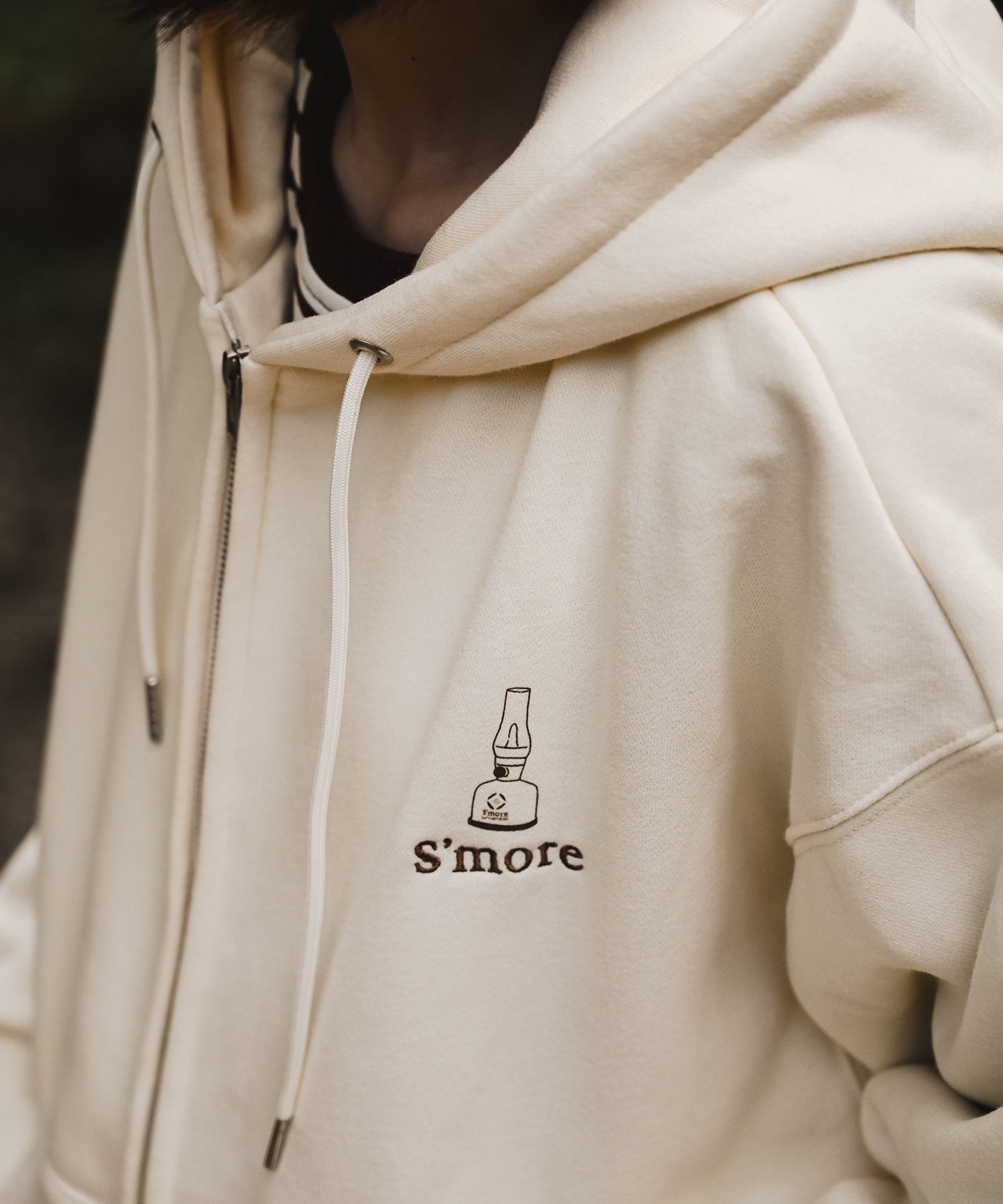 S'more gear illustration full zip hoodie スモギアイラストレーションフルジップフーディー