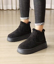 【shoes365】サイドゴアスノーブーツ