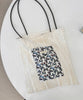 レース刺繍ポケットトートバッグ
