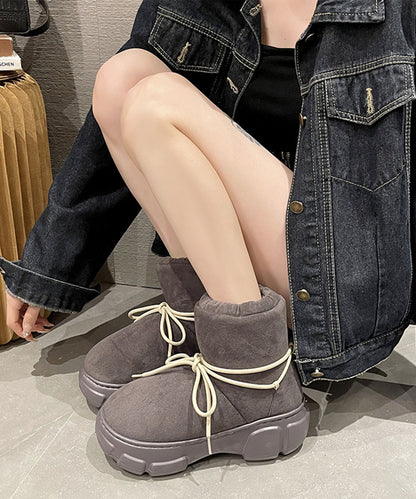 【shoes365】丸コロスノーブーツ