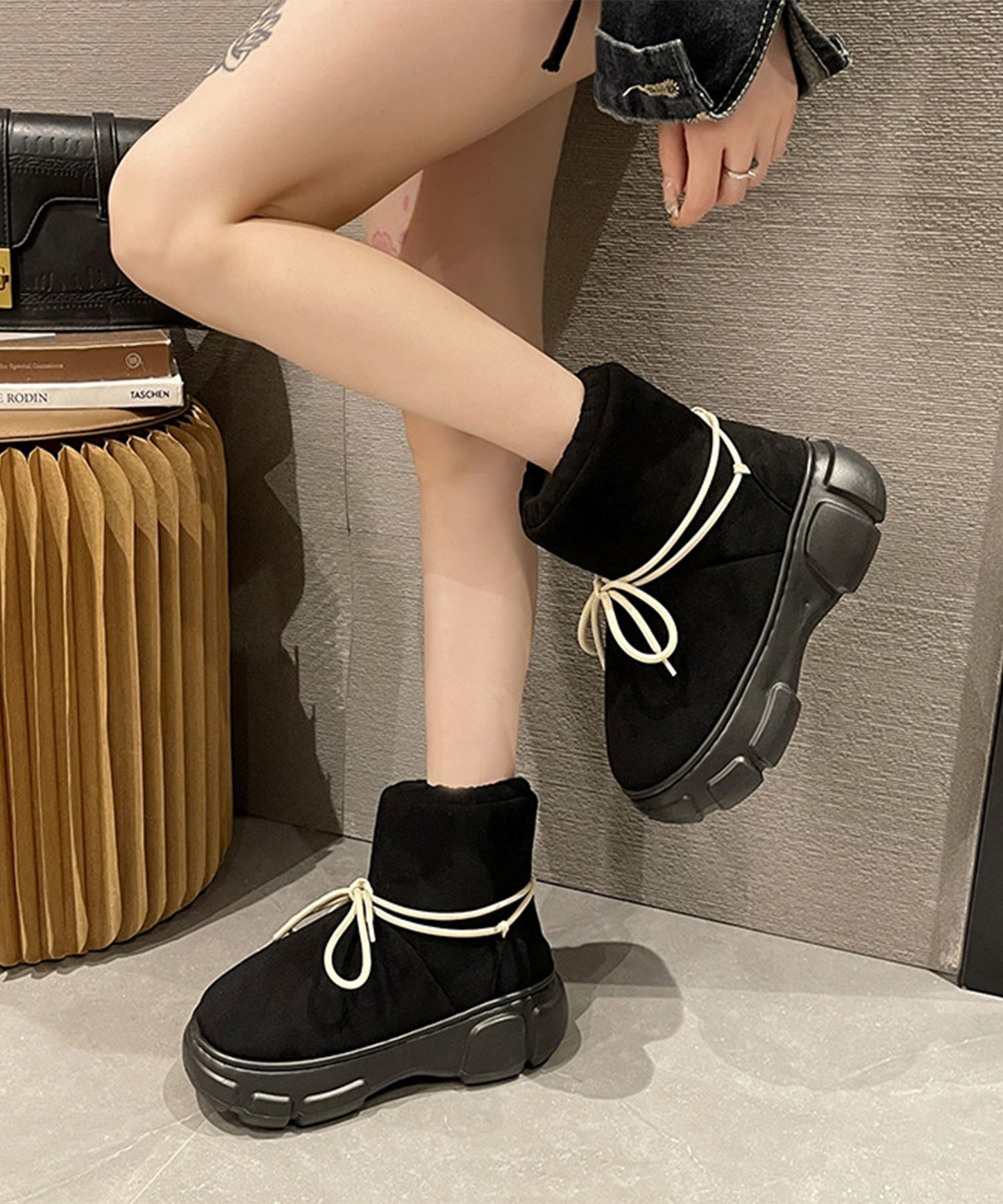 【shoes365】丸コロスノーブーツ