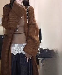 【Banico】ロングニットカーディガン