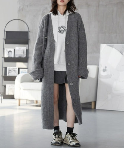 【Banico】ロングニットカーディガン