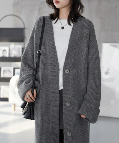 【Banico】ロングニットカーディガン