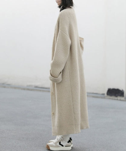 【Banico】ロングニットカーディガン