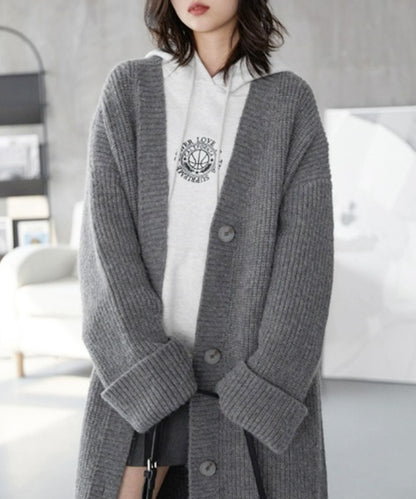 【Banico】ロングニットカーディガン
