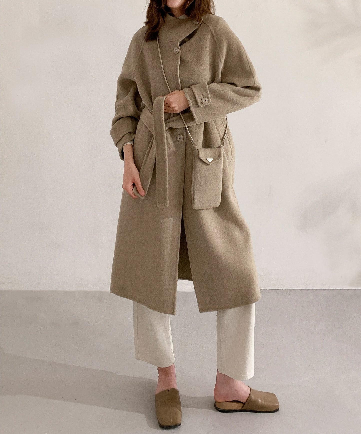 DECADE CLASSIC ウールラップコート