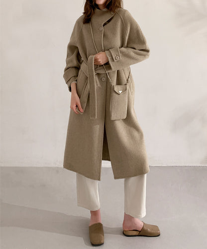 DECADE CLASSIC ウールラップコート