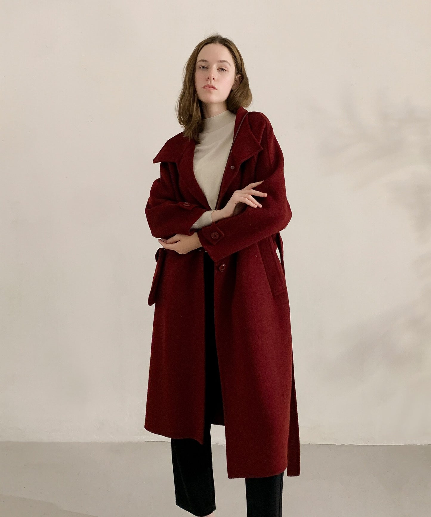 DECADE CLASSIC ウールラップコート