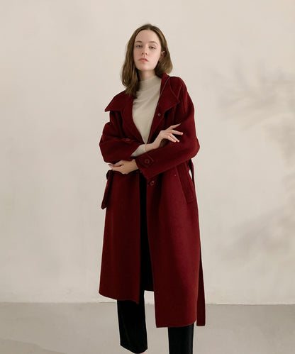 DECADE CLASSIC ウールラップコート