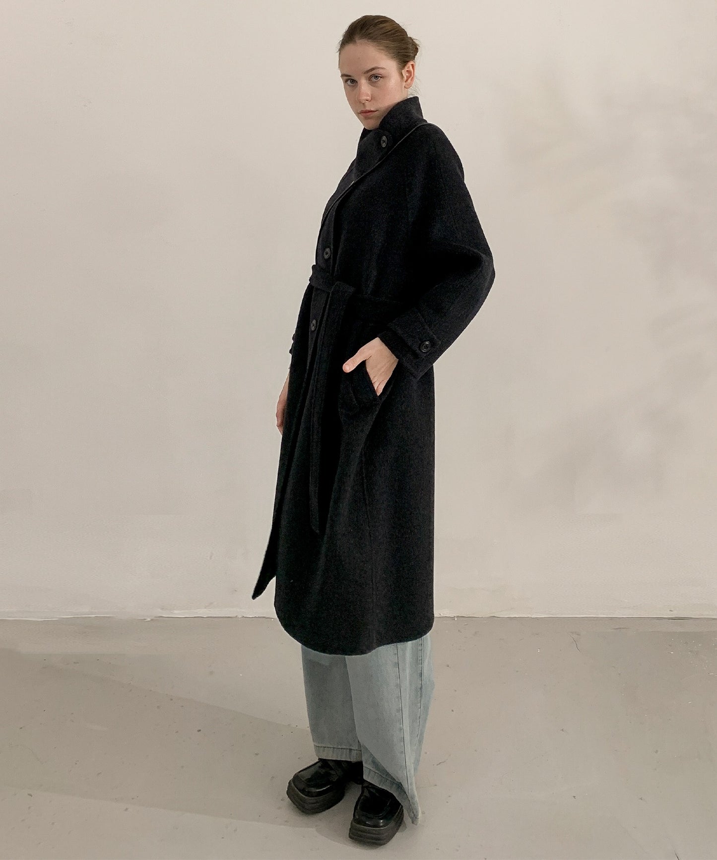 DECADE CLASSIC ウールラップコート