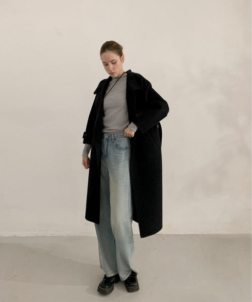 DECADE CLASSIC ウールラップコート