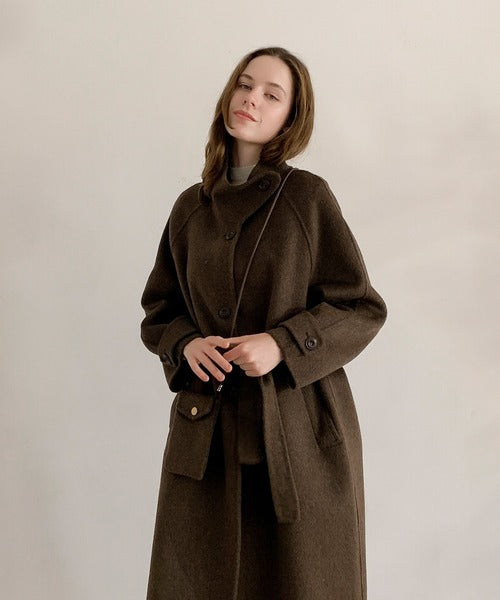 DECADE CLASSIC ウールラップコート