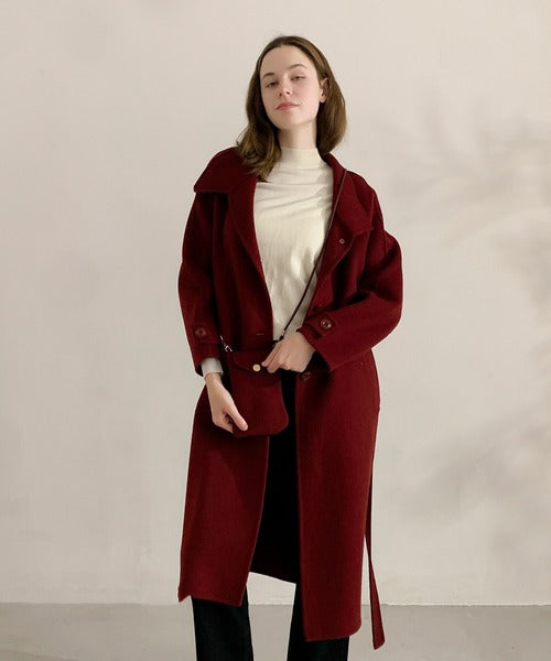 DECADE CLASSIC ウールラップコート