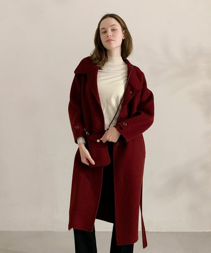 DECADE CLASSIC ウールラップコート