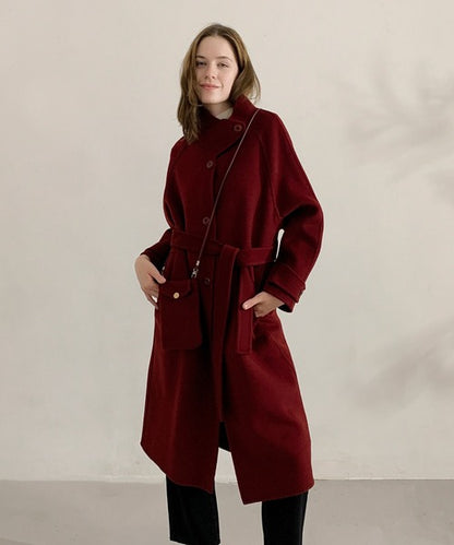 DECADE CLASSIC ウールラップコート