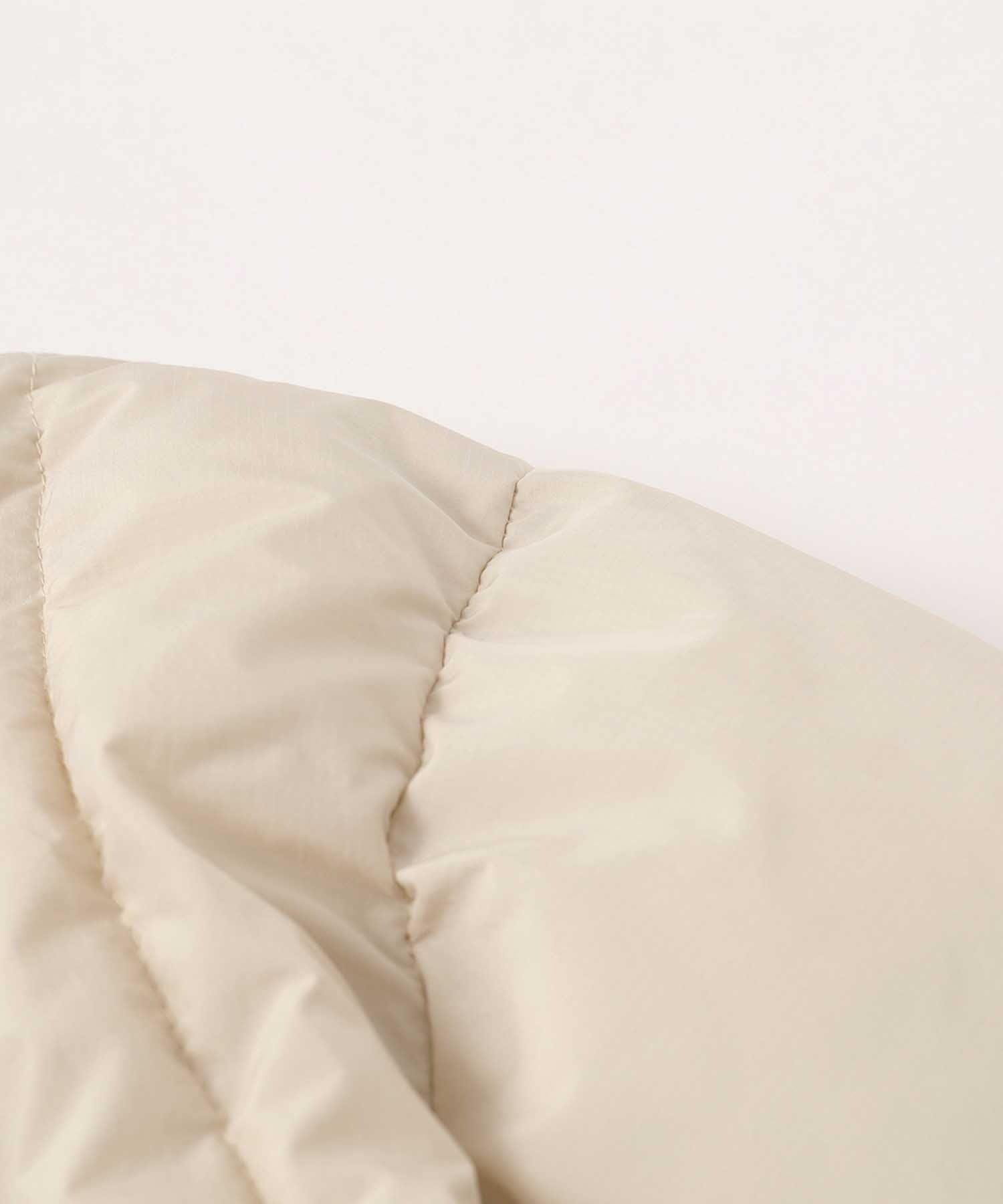 HOOK -select-　リバーシブルチェック柄中綿ハイネックブルゾン