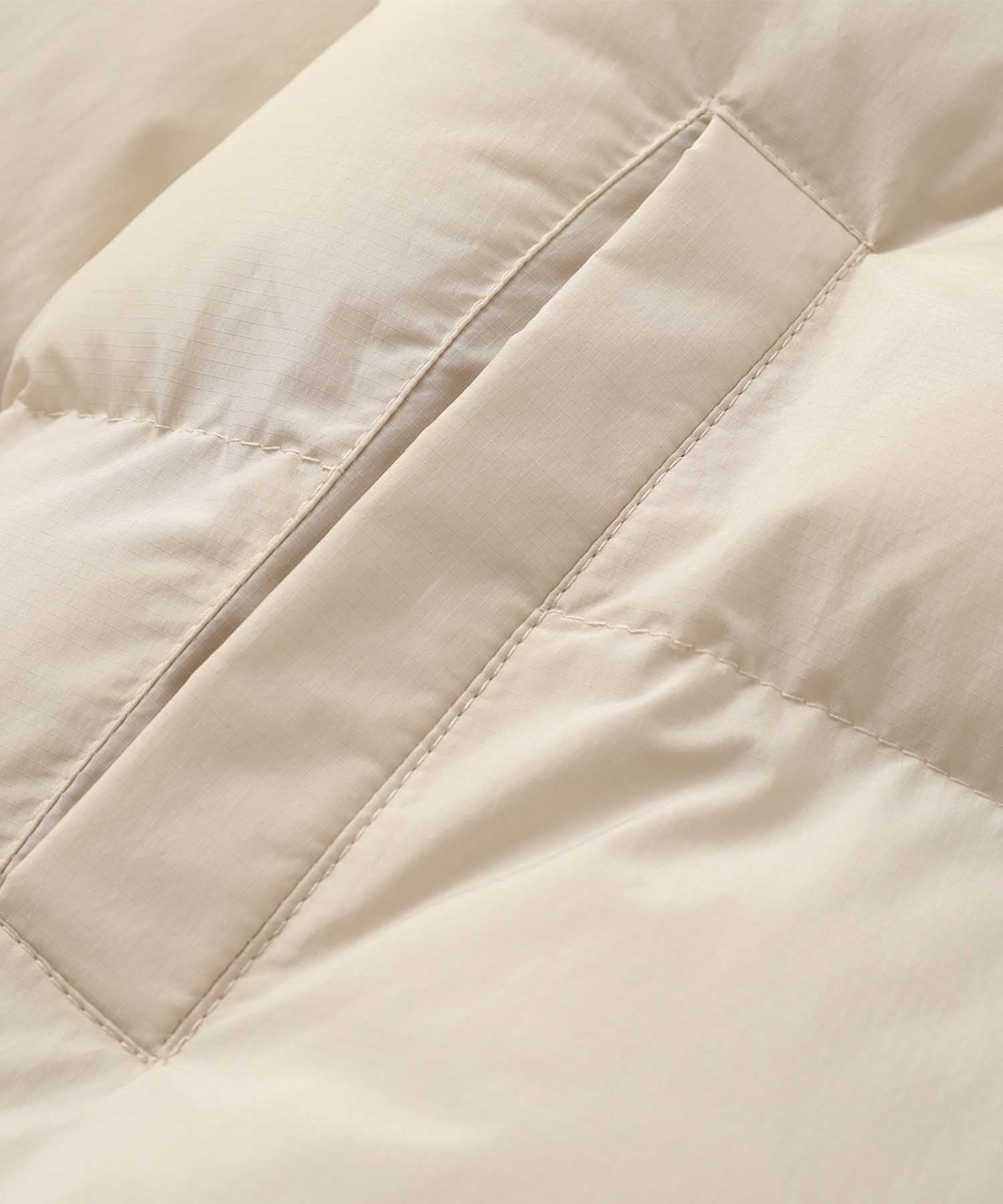 HOOK -select-　リバーシブルチェック柄中綿ハイネックブルゾン