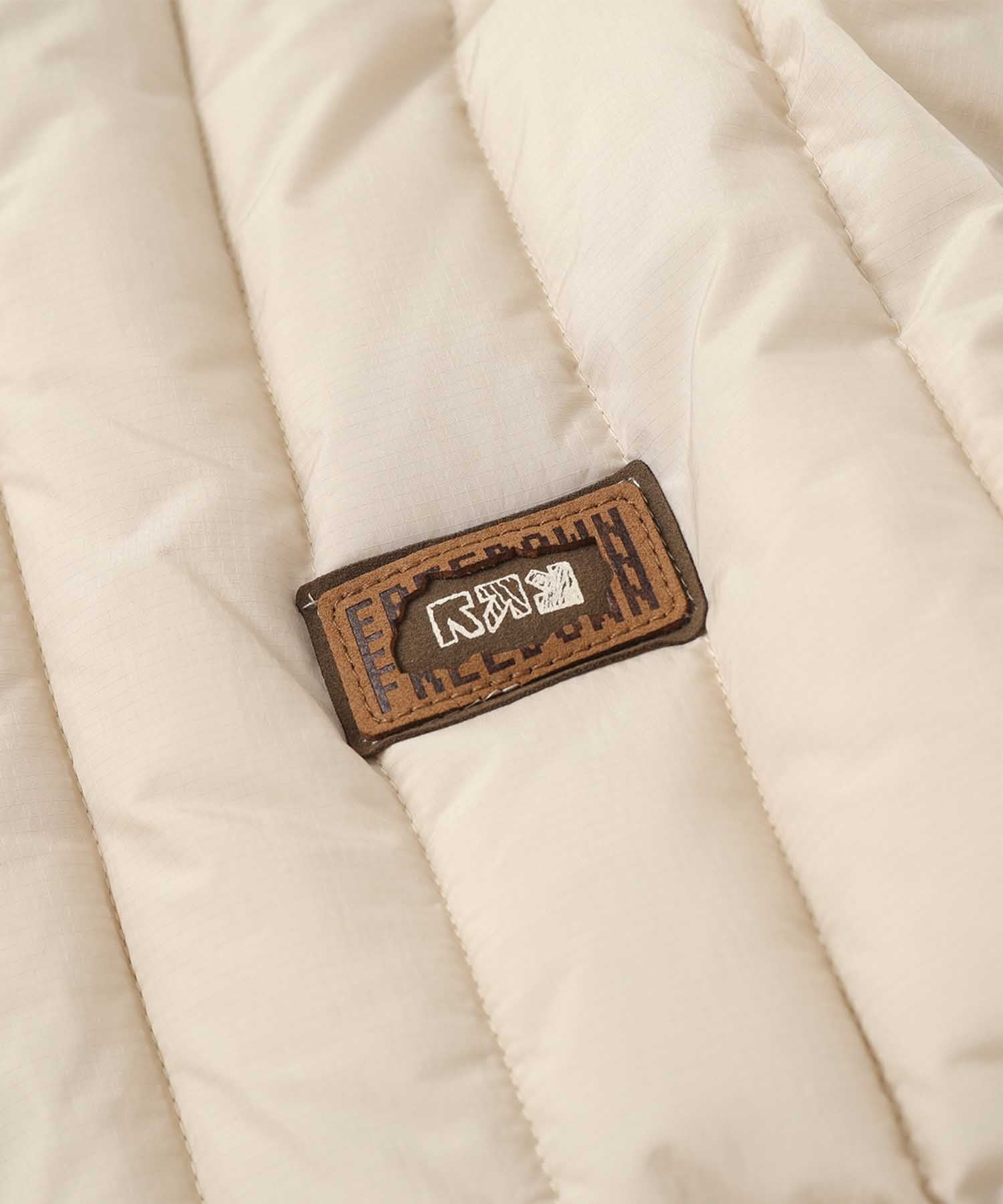 HOOK -select-　リバーシブルチェック柄中綿ハイネックブルゾン