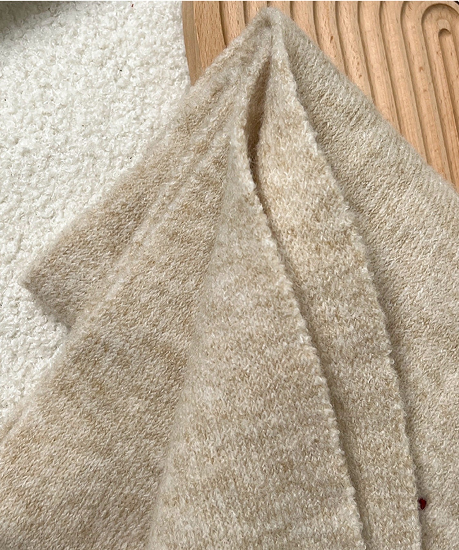 【Jasmine】リボン刺繍マフラー