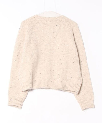 スパンコールカーディガン