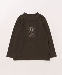 【aimoha-KIDS-】プリントハイネックトップス