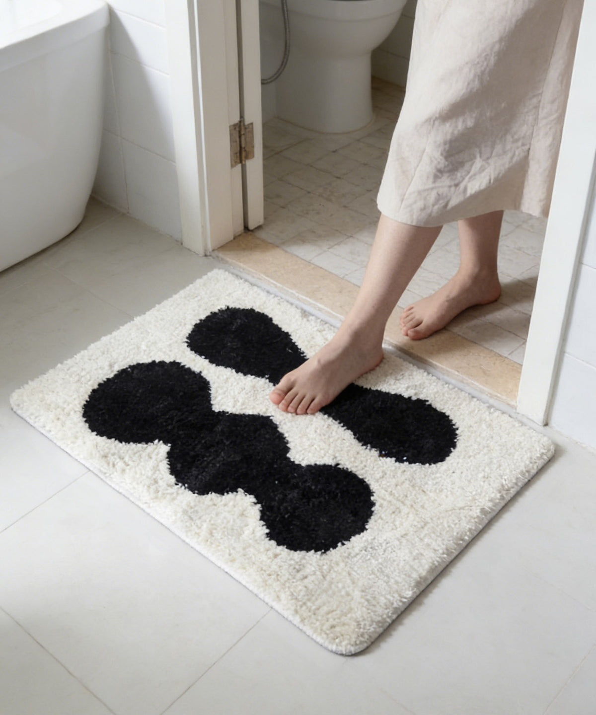 【aimoha HOME】　シンプルデザインラグマット