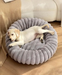 ラウンド型ペットベッド