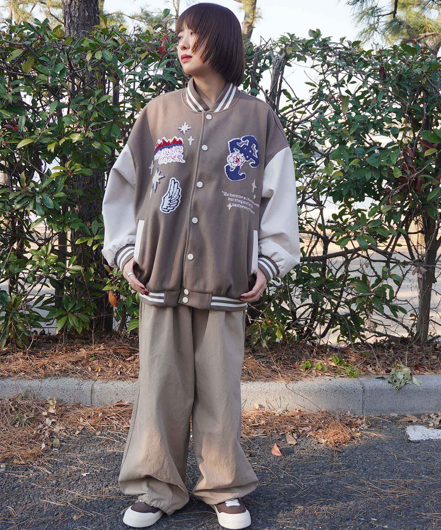 HOOK -original-　サガラ刺繍ワッペンスタジャン