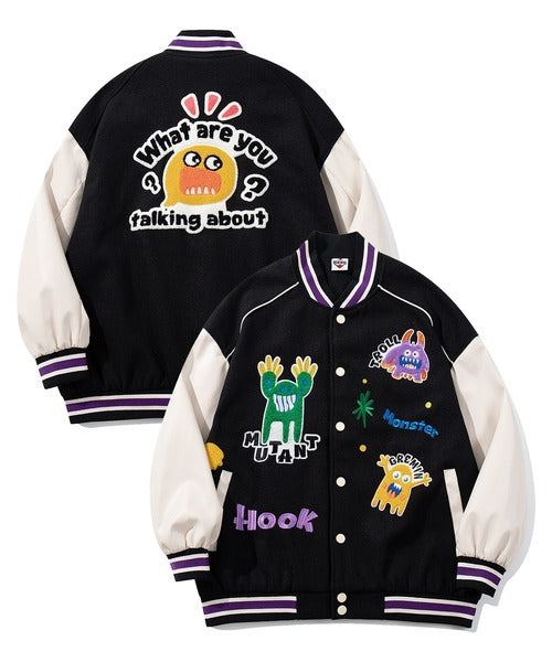 HOOK -original-　サガラ刺繍ワッペンスタジャン