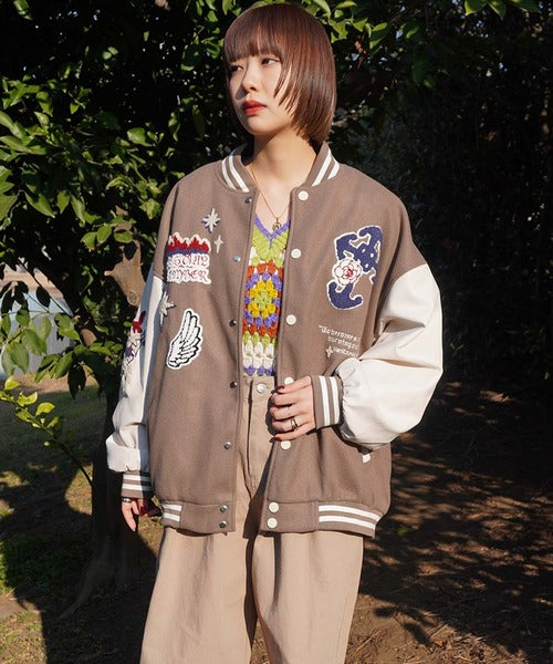 HOOK -original-　サガラ刺繍ワッペンスタジャン