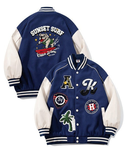 HOOK -original- サガラ刺繍ワッペンスタジャン – 《公式》moremore