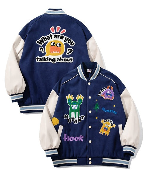 HOOK -original-　サガラ刺繍ワッペンスタジャン