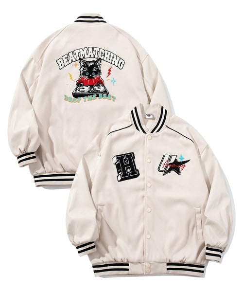 HOOK -original-　サガラ刺繍ワッペンスタジャン