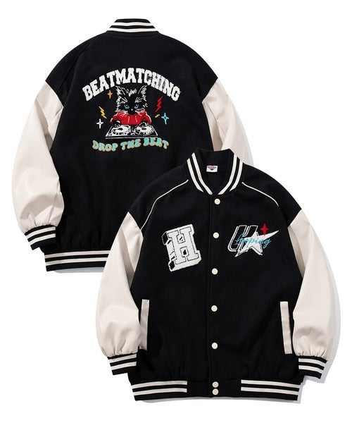 HOOK -original-　サガラ刺繍ワッペンスタジャン