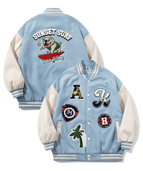 HOOK -original-　サガラ刺繍ワッペンスタジャン