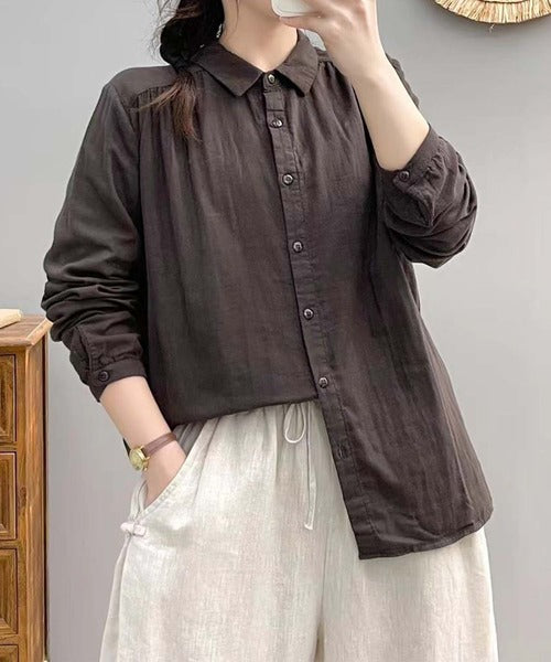 コットンオーバーシャツ