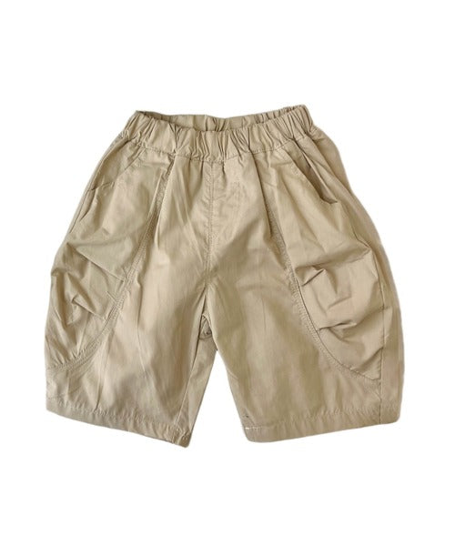 【aimoha-KIDS-】リラックスカーゴショートパンツ