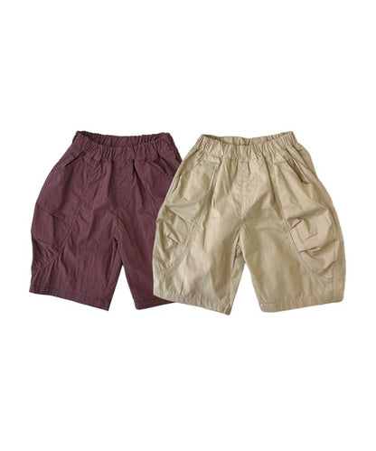 【aimoha-KIDS-】リラックスカーゴショートパンツ