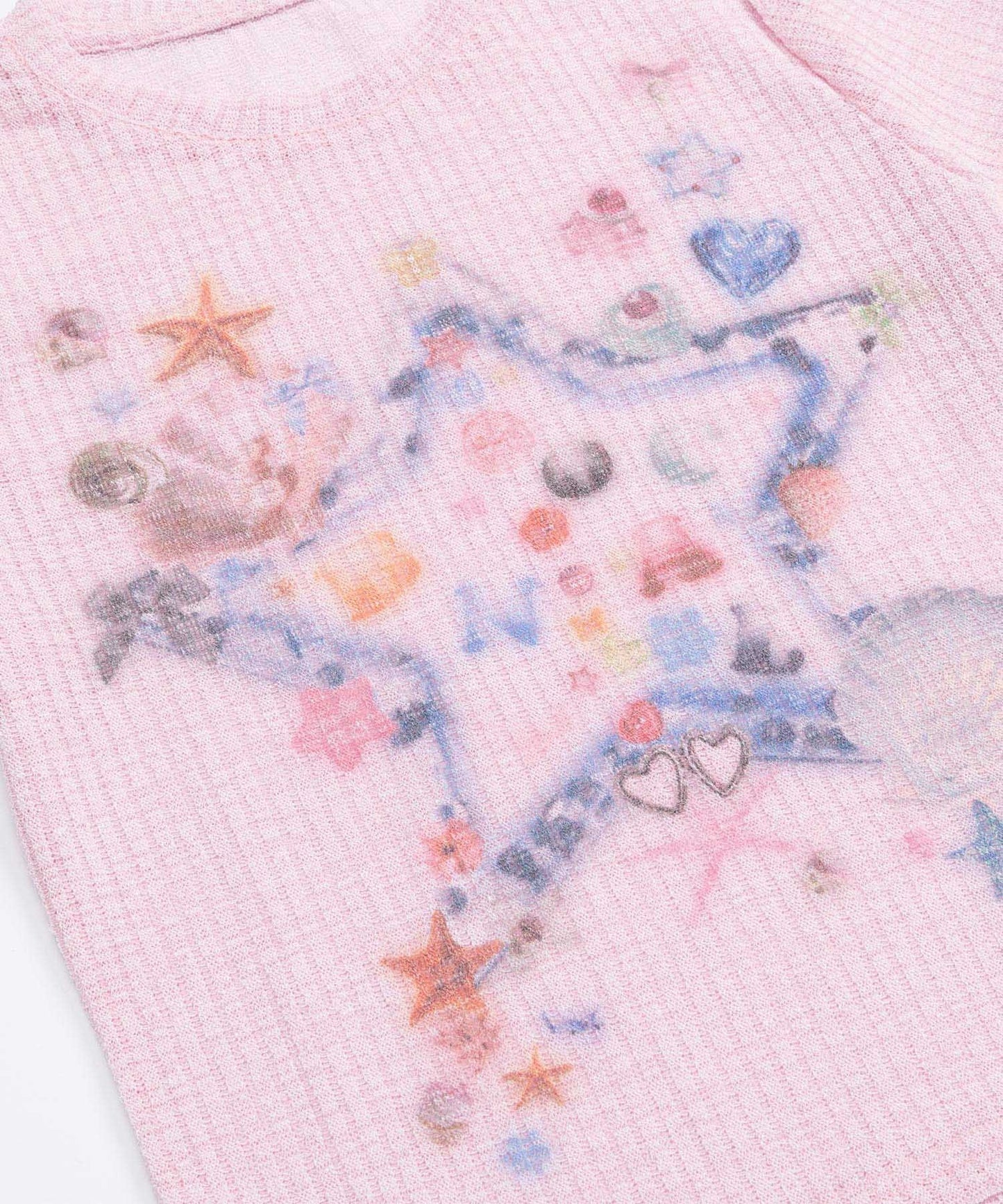 【HOOK】for girls スタープリントTシャツ (SS)