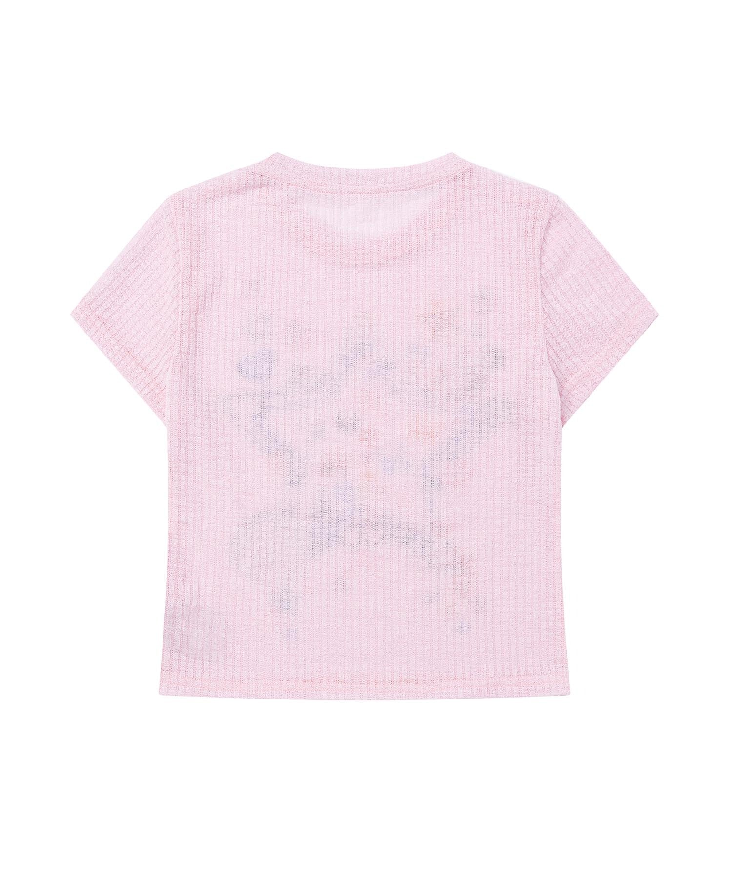 【HOOK】for girls スタープリントTシャツ (SS)