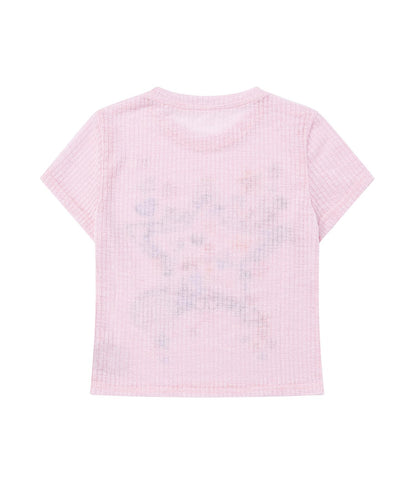 【HOOK】for girls スタープリントTシャツ (SS)