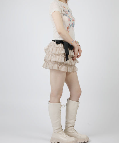 【HOOK】for girls スタープリントTシャツ (SS)