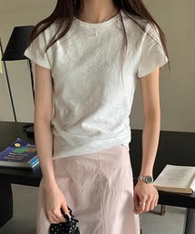 コンパクトシルエットベーシックTシャツ (SS)