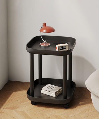 キャスター付きサイドテーブル