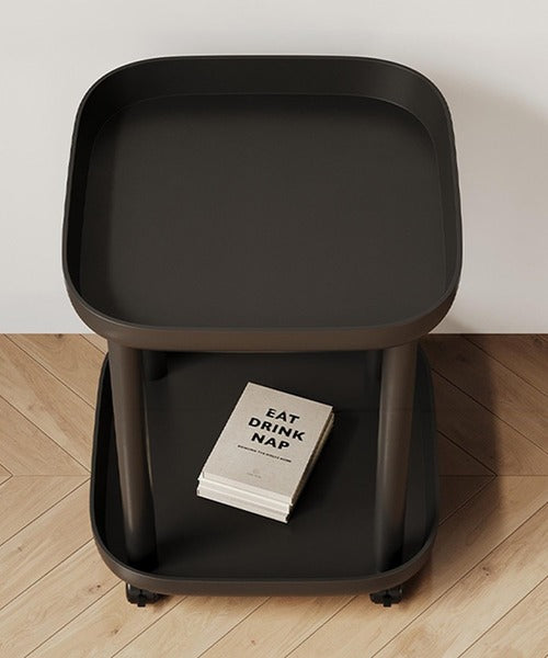 キャスター付きサイドテーブル