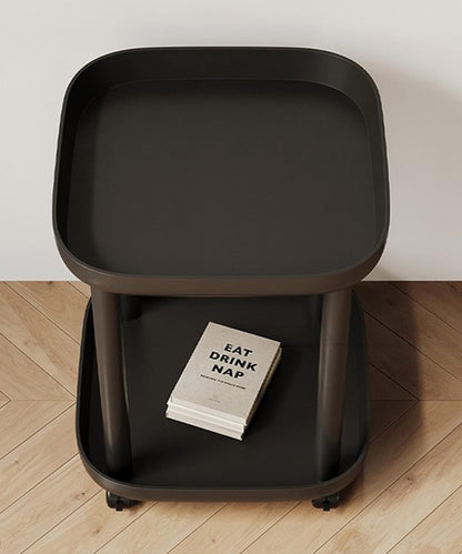 キャスター付きサイドテーブル