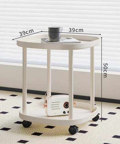 キャスター付きサイドテーブル