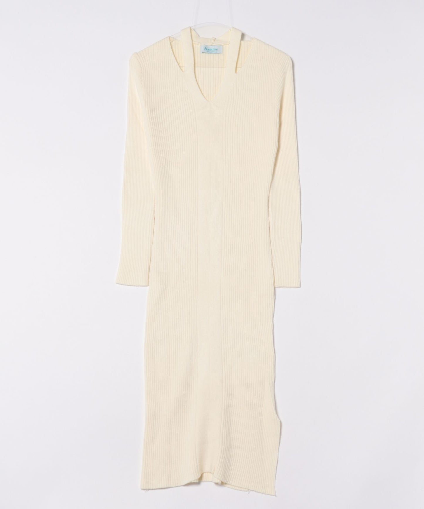 【Jasmine】カットアウトデザインニットワンピース