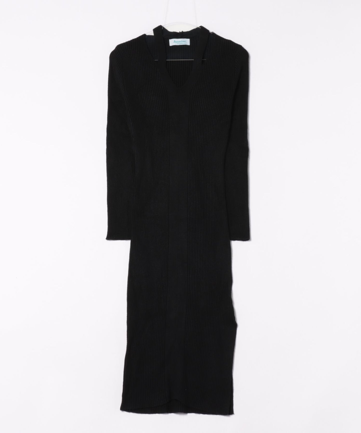 【Jasmine】カットアウトデザインニットワンピース